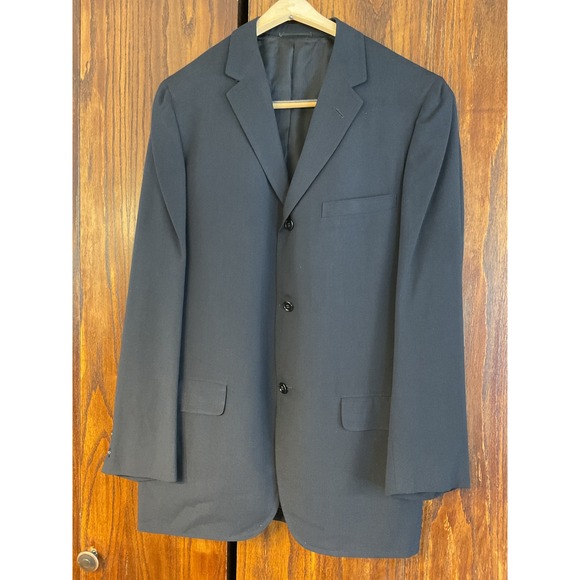 Black Wool Blend Suit - 1962 - Picture 2 of 16